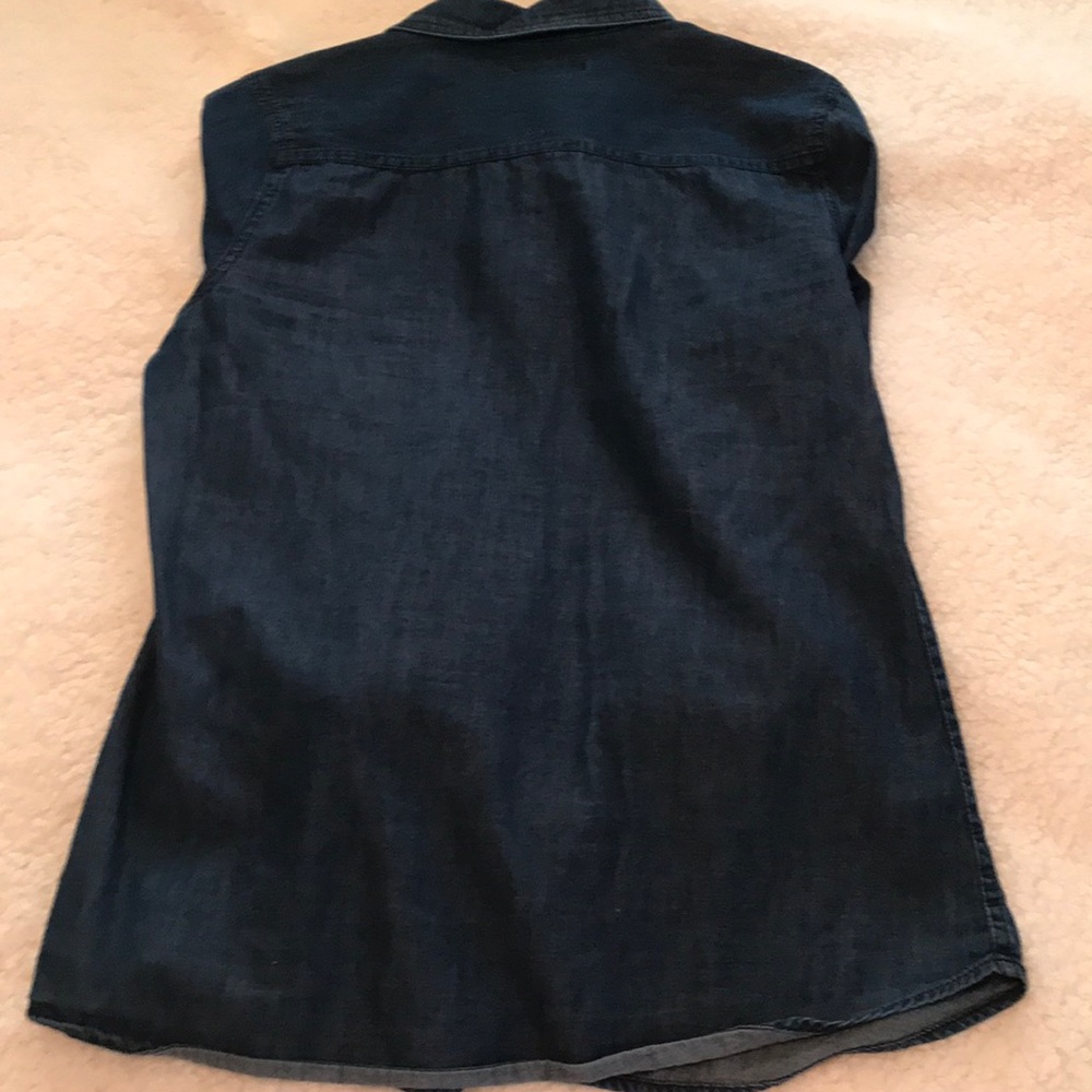 Button Up Denim Blouse! Multiple Ways To Wear It! - image 7